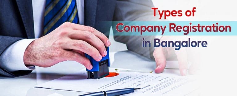 6 types of company registration in bangalore